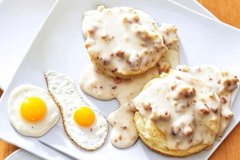 Biscuits and Sausage Gravy