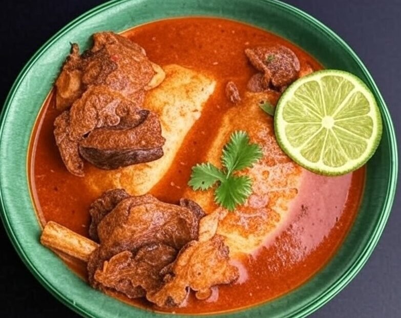 Fufu with Light Soup