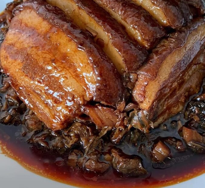 Stewed Pork with Preserved Vegetables