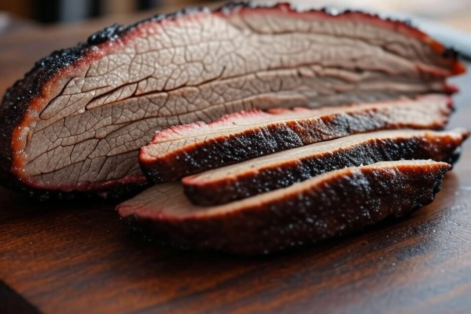 Texas Brisket (slow-smoked beef with a peppery bark)