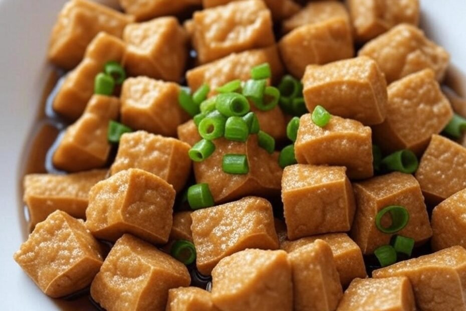 Fermented Tofu with Chili (毛豆腐 Máo Dòu Fu)