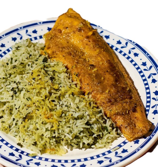 Sabzi Polo Ba Mahi Authentic Persian Herb Rice Fish Recipe