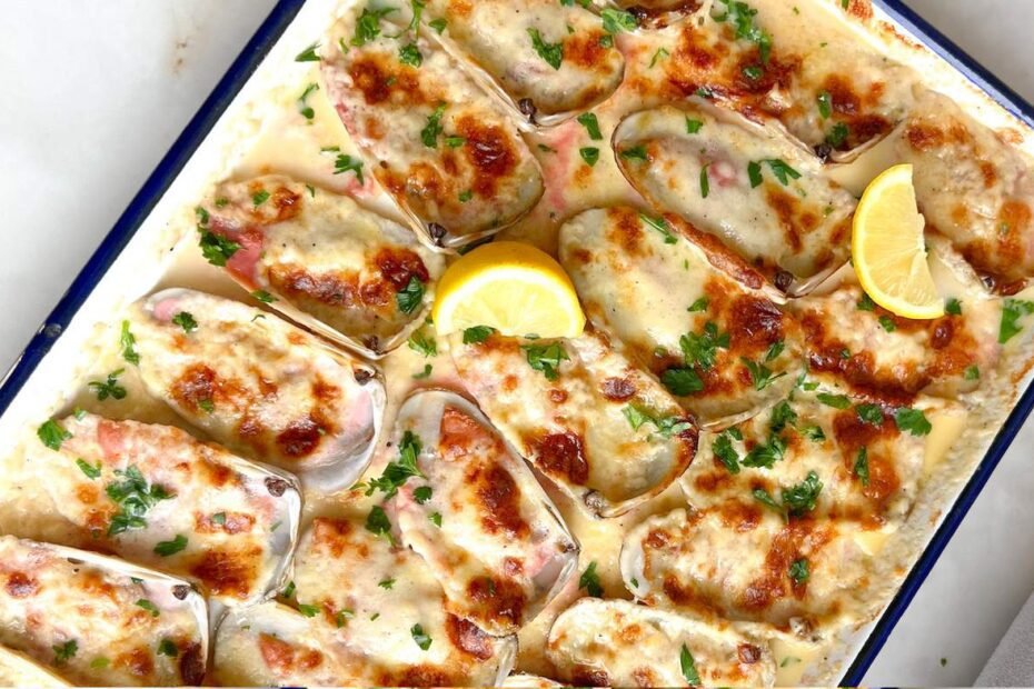 Machas a la Parmesana