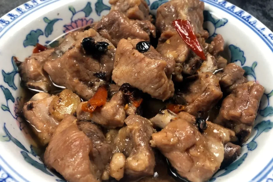 Steamed Spare Ribs with Fermented Black Beans