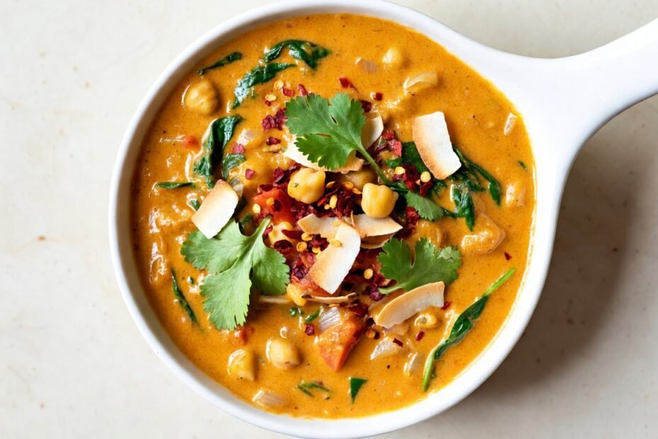 Creamy Vegan Coconut Chickpea Curry