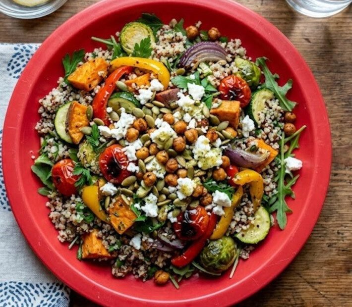 Quinoa & Roasted Vegetable Salad